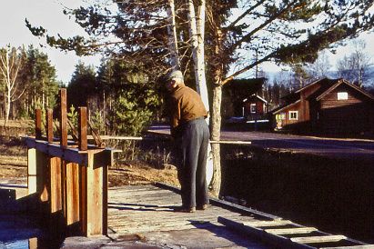 LisKarl vid dammluckorna 1960 foto Arne Söderkvist